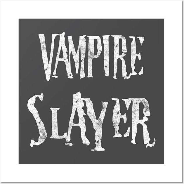 Vampire Slayer t-shirt Wall Art by TracyMichelle